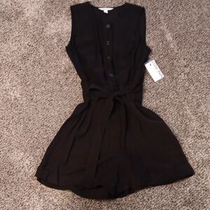 Nine West Black Button-Up Jumper